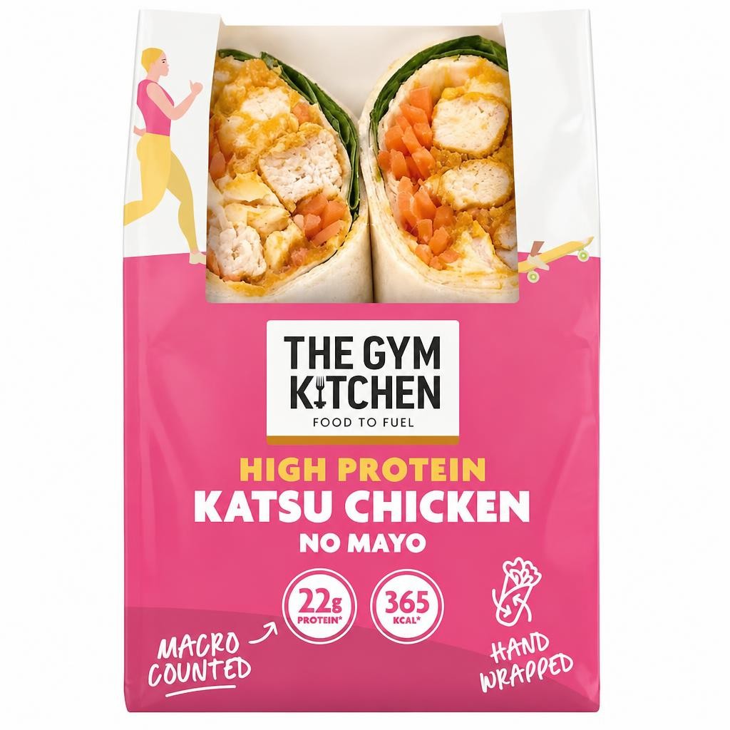The Gym Kitchen Katsu Chicken Wrap