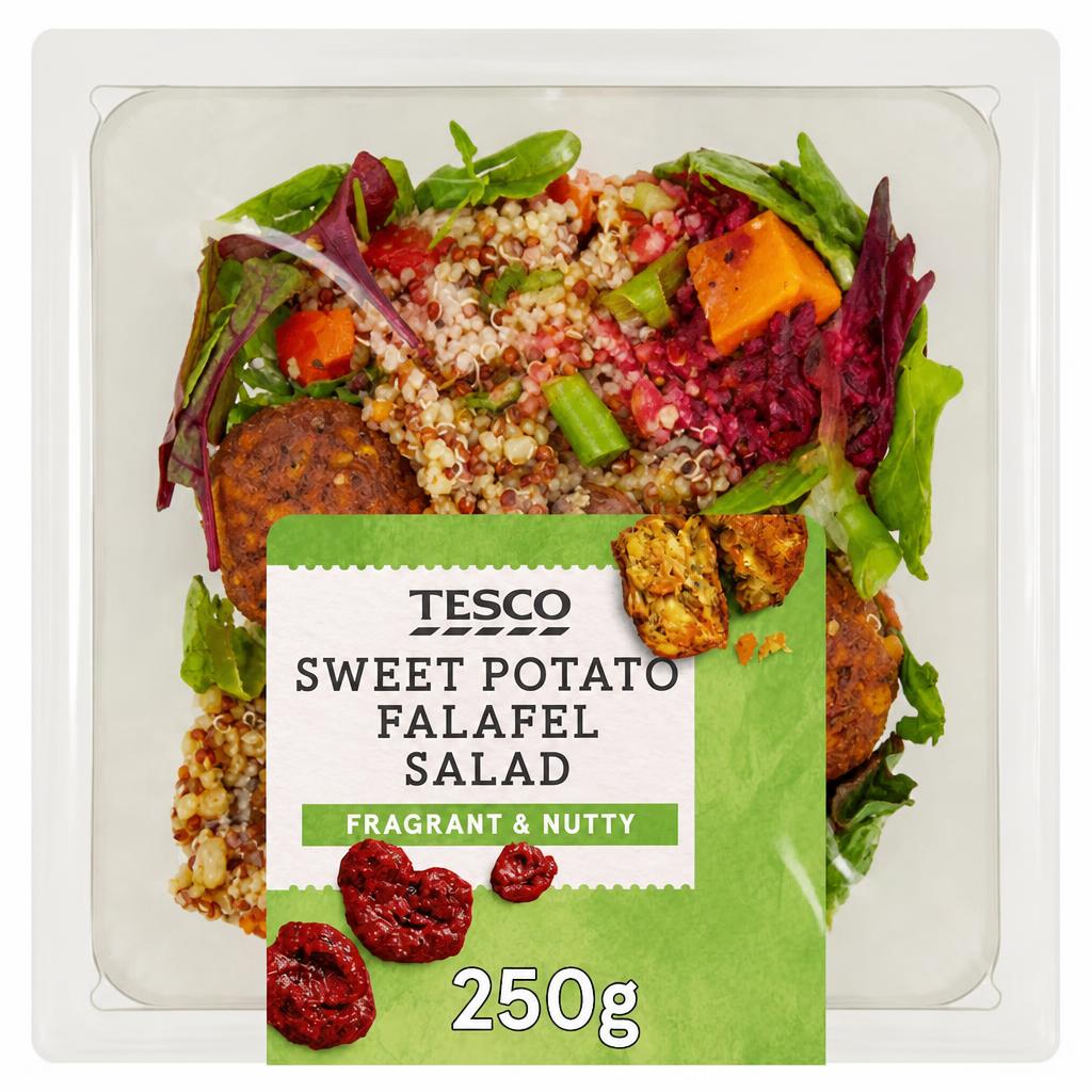 Tesco Sweet Potato Falafel Salad 250g