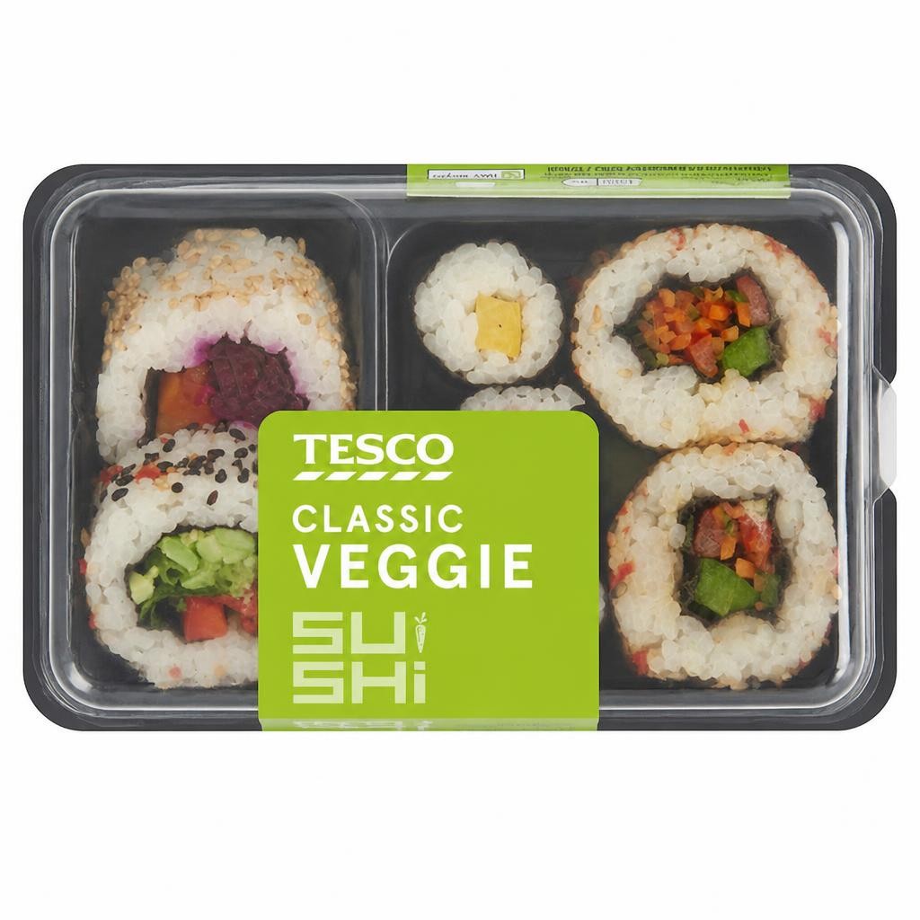 Tesco Classic Veggie Sushi 126g