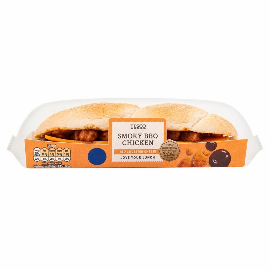 Tesco Smoky BBQ Chicken Sub