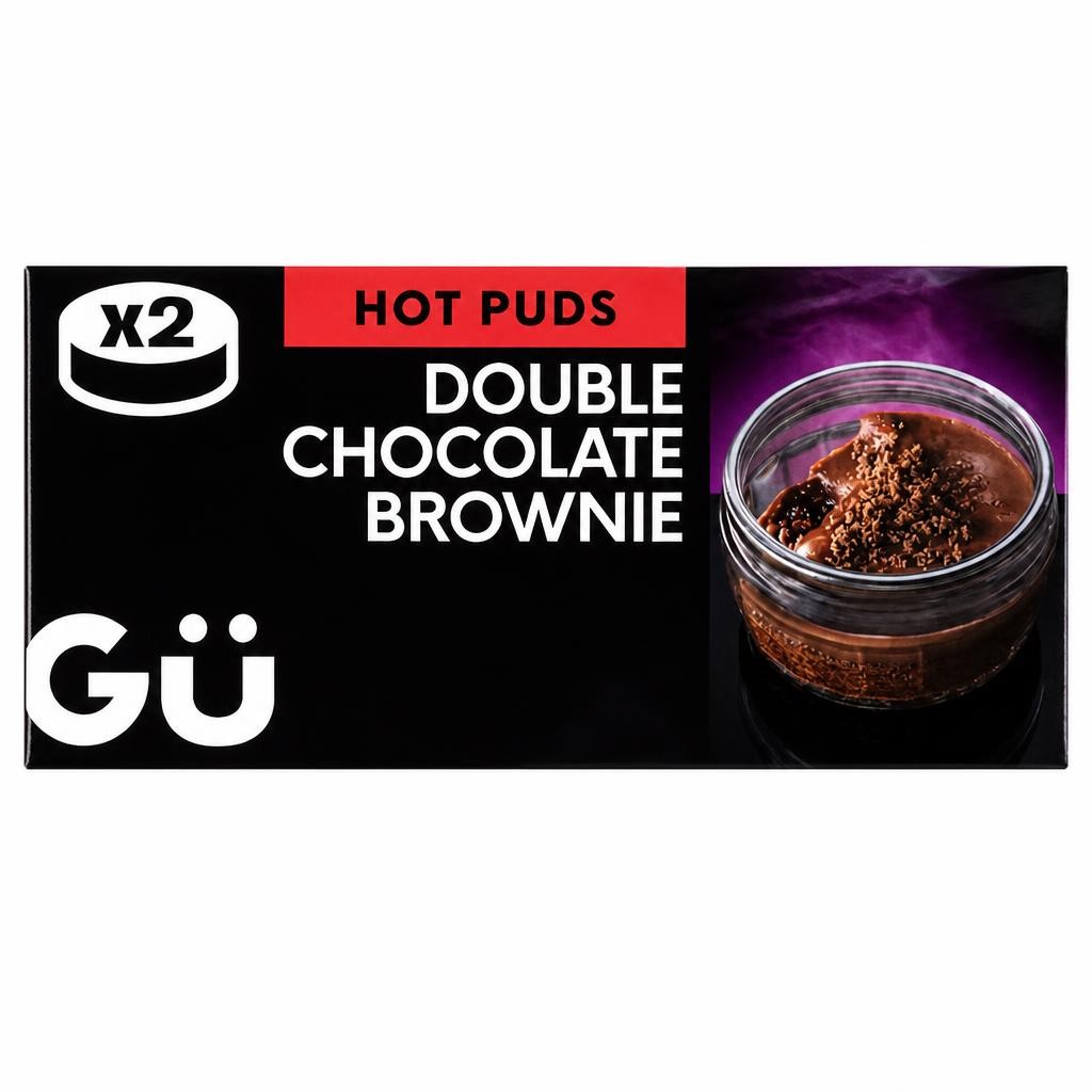 Gu Double Chocolate Brownie Dessert 2X79g
