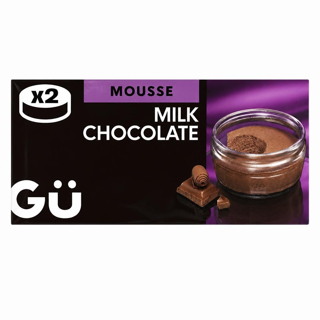 Gü Milk Chocolate Mousse Dessert 2 x 52g