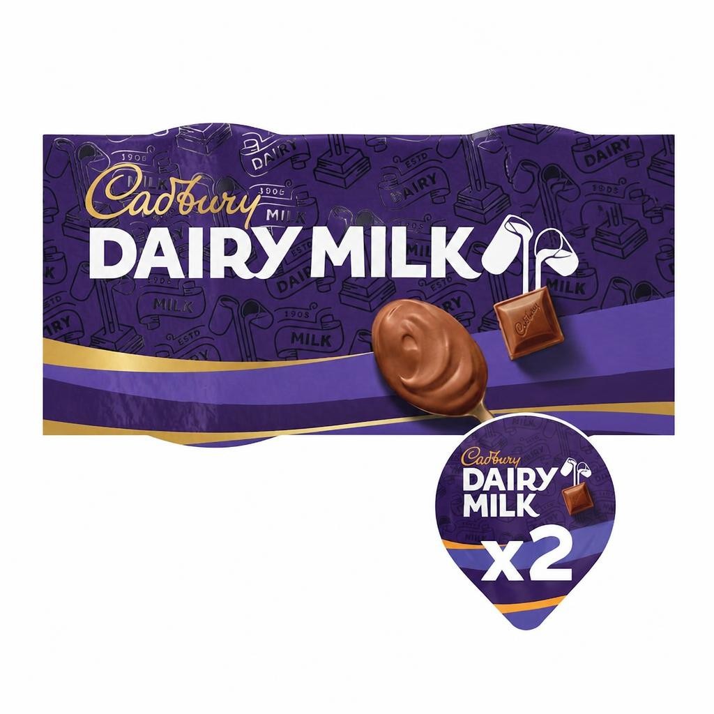 Cadbury Dairy Milk Pots Of Joy Dessert 2x60g