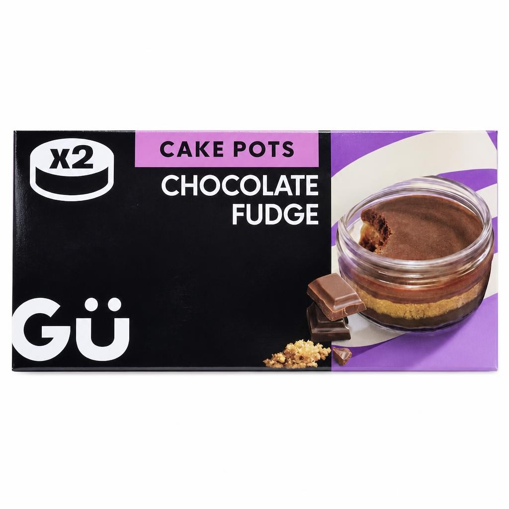 Gü Chocolate Fudge Cake Pots Dessert 2x 68g