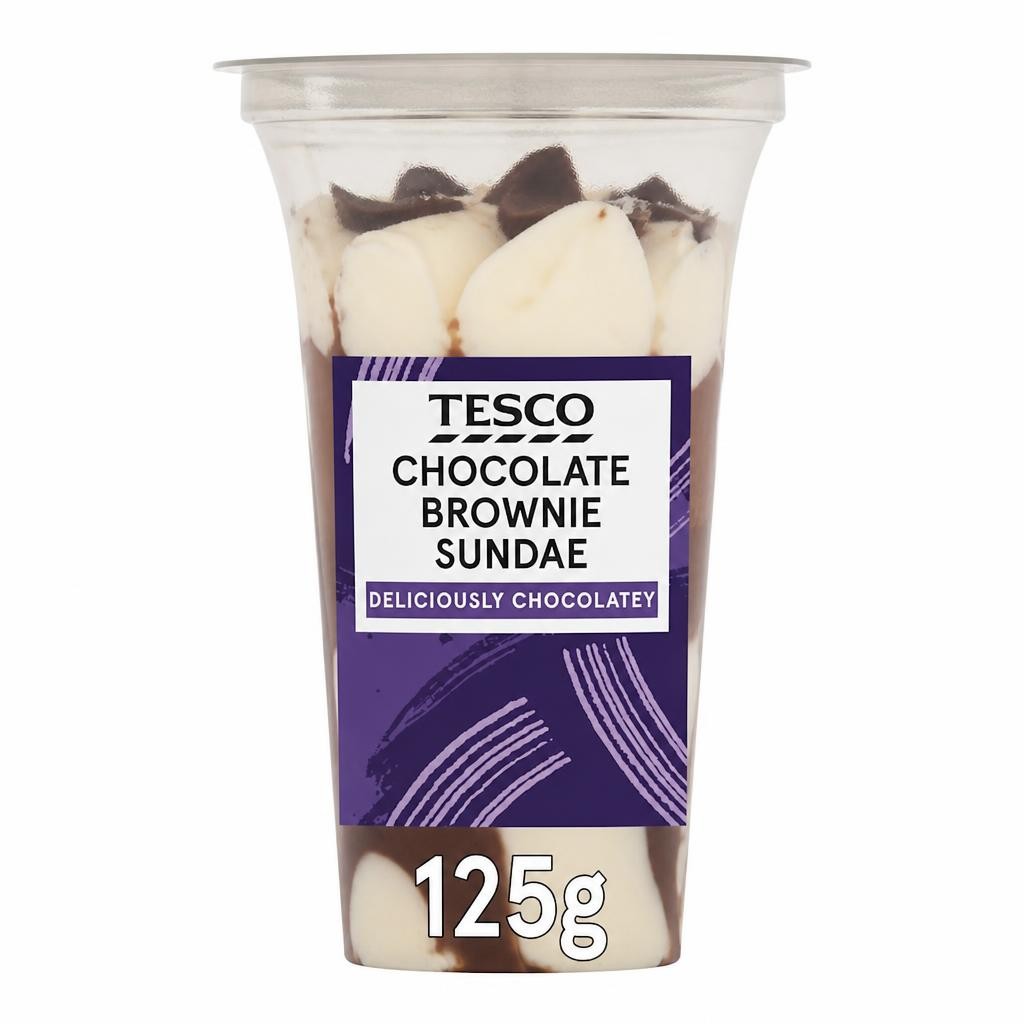 Tesco Chocolate Sundae 125g