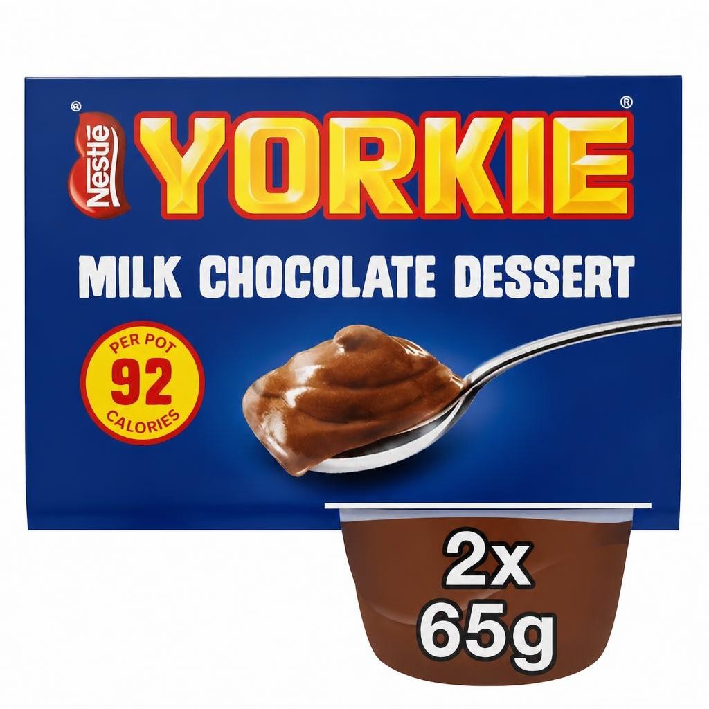 Yorkie Milk Chocolate Dessert 2x65g