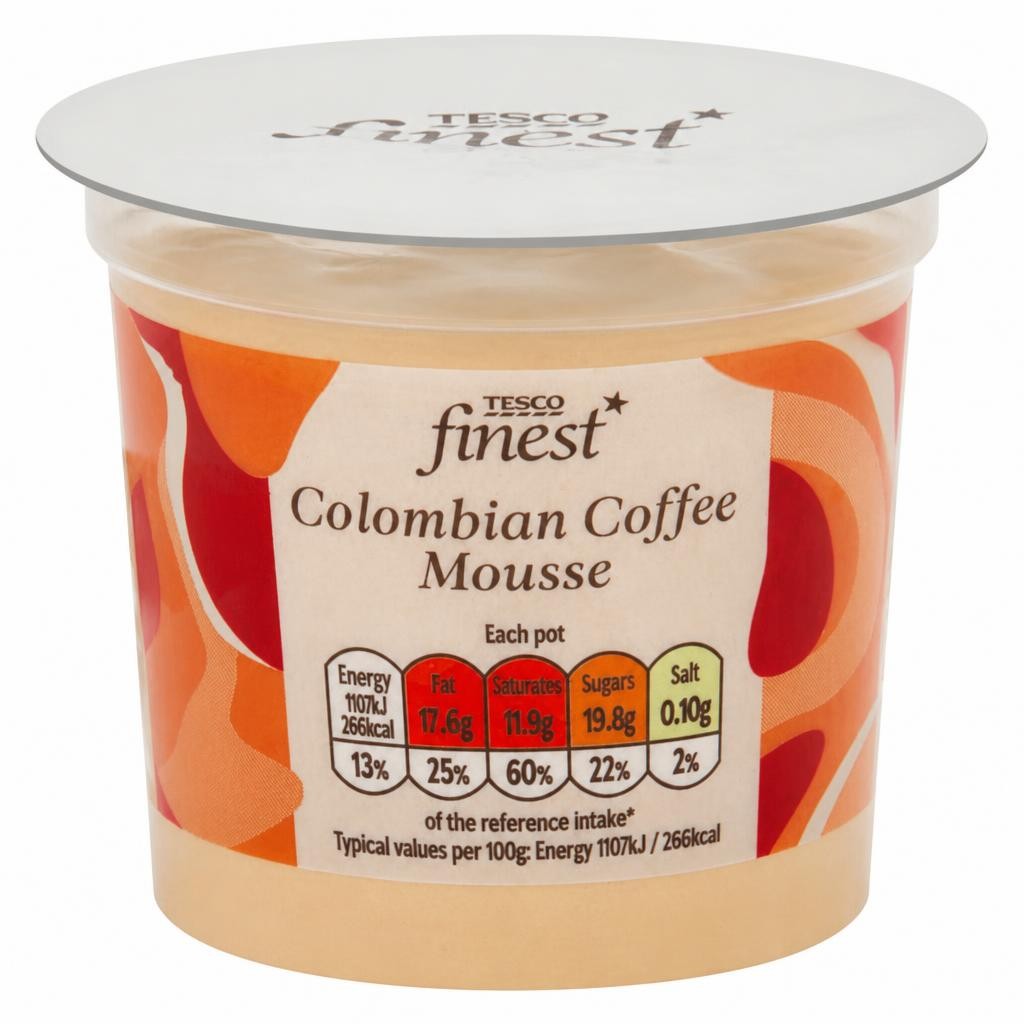 Tesco Finest Coffee Mousse 100G