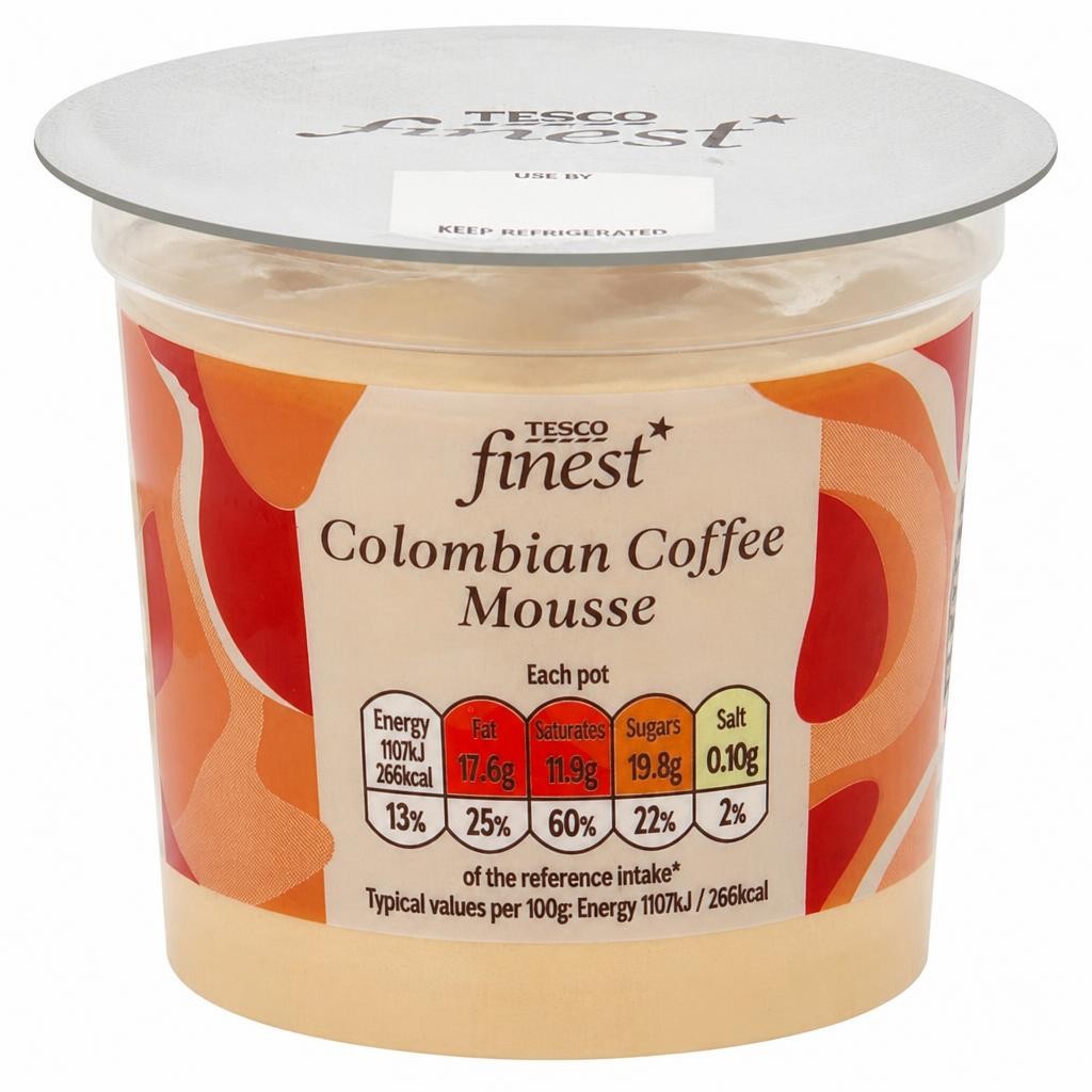 Tesco Finest Coffee Mousse 100G