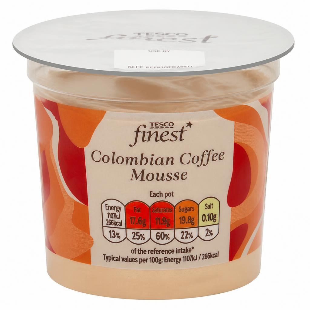 Tesco Finest Coffee Mousse 100G