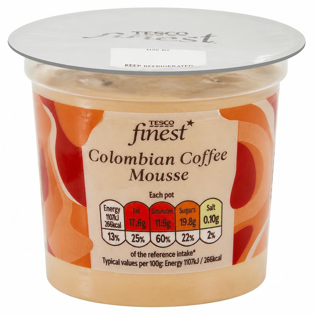 Tesco Finest Coffee Mousse 100G