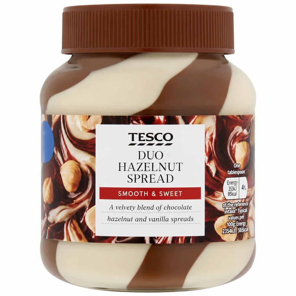 Tesco Duo Hazelnut Spread 400g