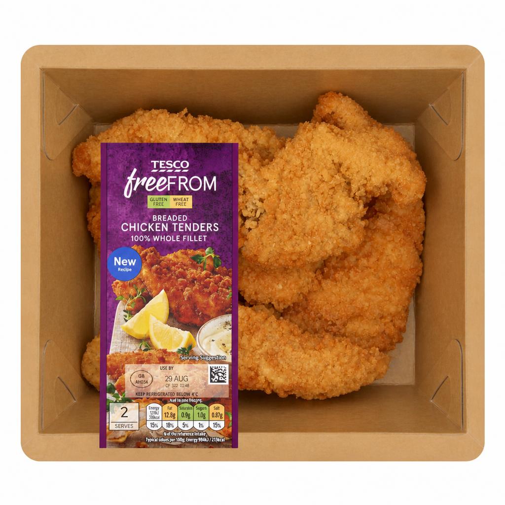 Tesco Free From Whole Fillet Chicken Tenders 305g