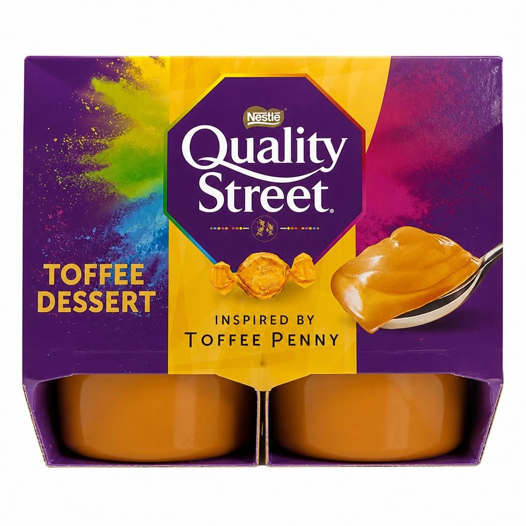 Nestle Quality Street Toffee Penny Dessert 2x65g