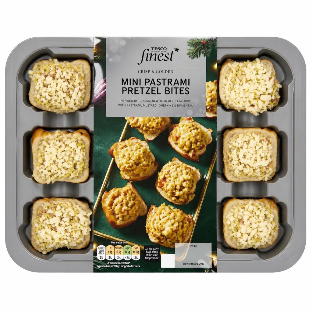 Tesco Finest New York Deli Inspired Pretzel Bites 145g
