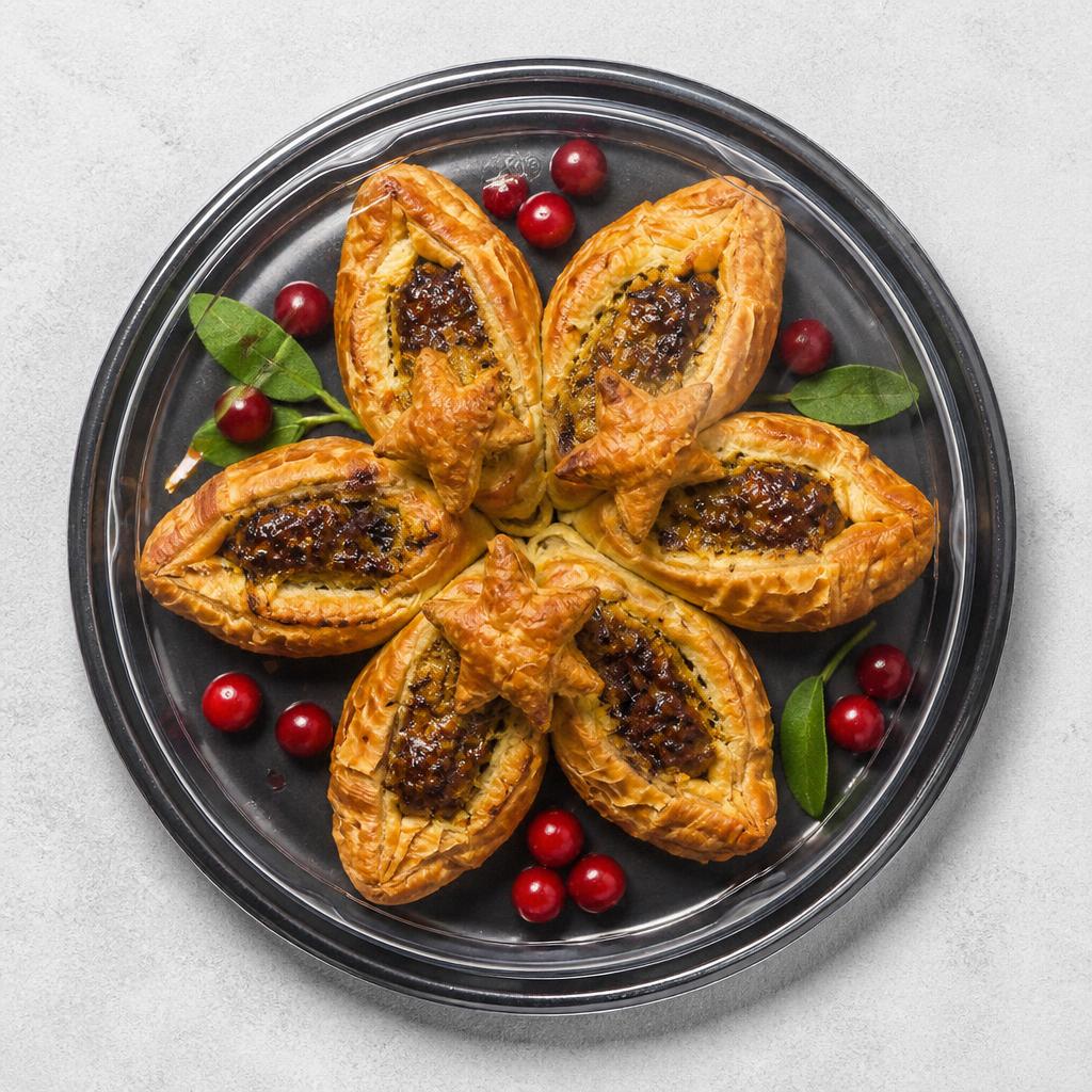 95. Tesco Finest Roasted Vegetable & Cranberry Star 340g (Serves 6)