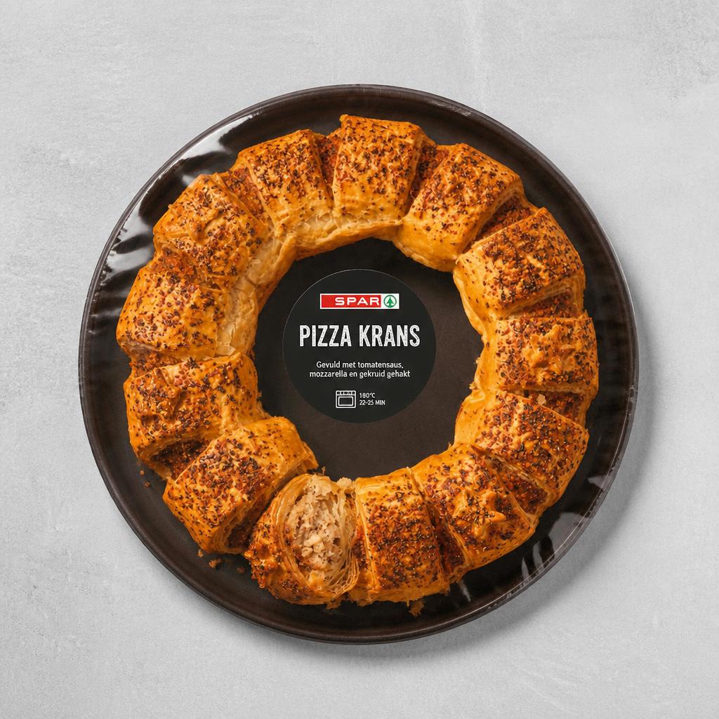 88. Tesco Finest Pork, Smoked Bacon & Maple Sausage Roll Wreath 580g (Serves 12)