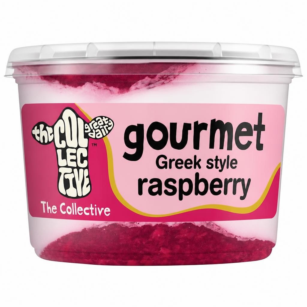 The Collective Gourmet Raspberry Greek Style Yogurt 425G