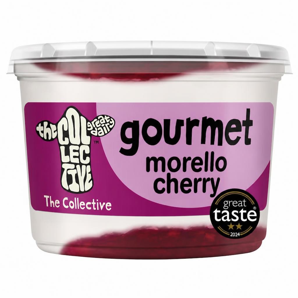 The Collective Dairy Gourmet Morello Cherry Greek Style Yoghurt 425g