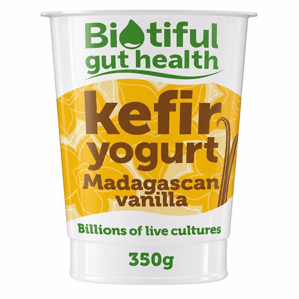 Biotiful Gut Health Kefir Yogurt Vanilla 350g