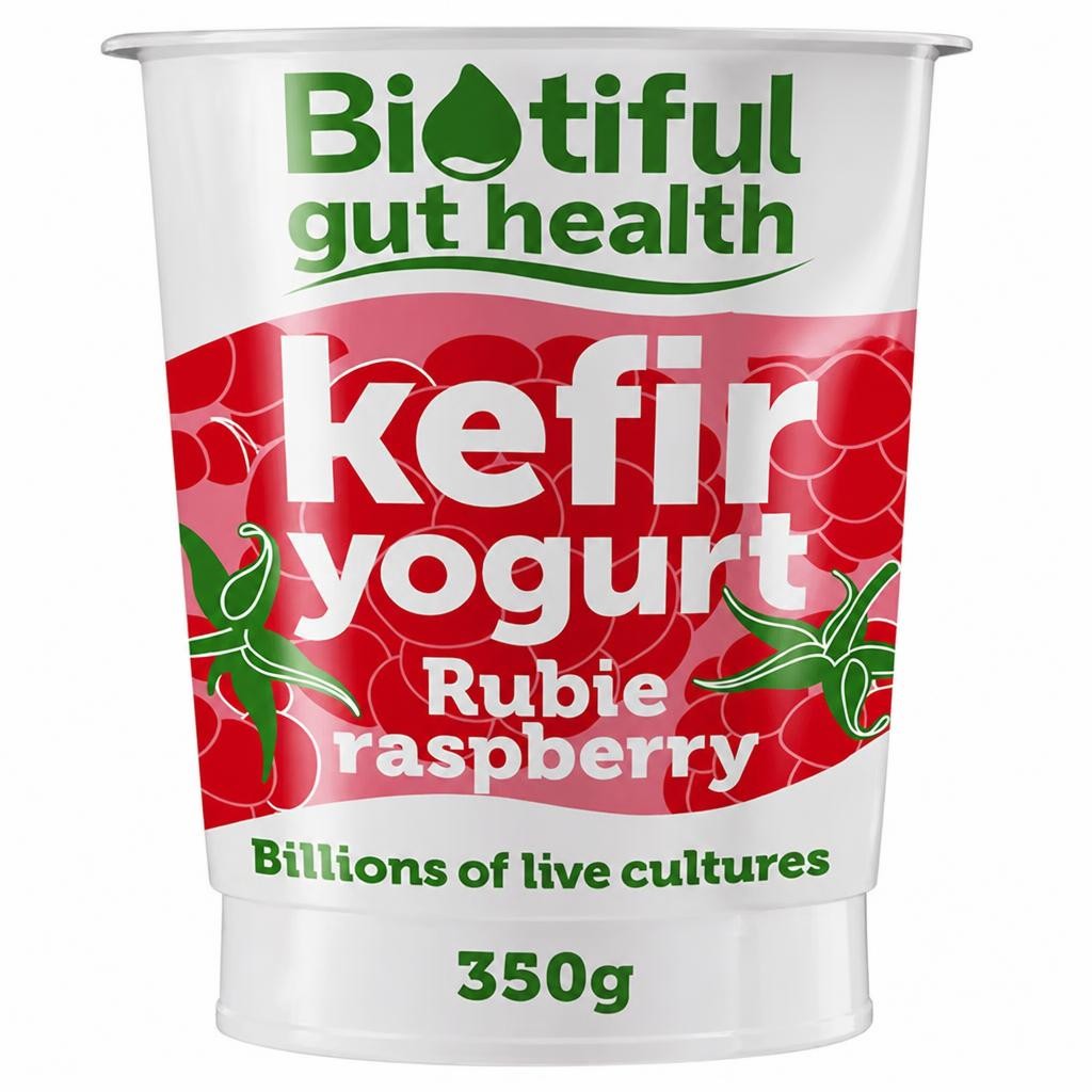 Biotiful Gut Health Kefir Yogurt Raspberry 350g