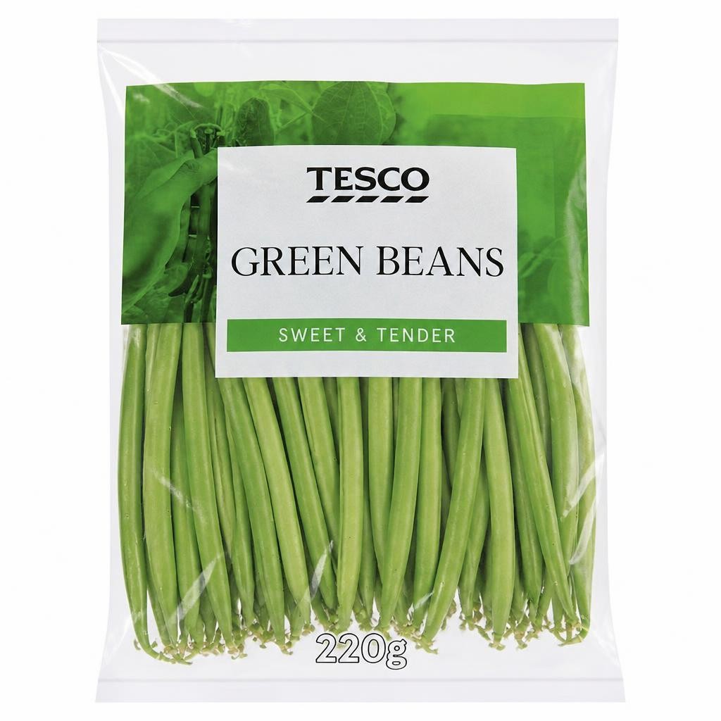 Tesco Green Beans 220G