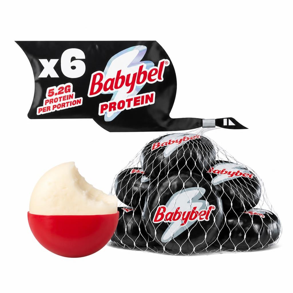 Mini Babybel Protein Cheese Snacks 6 x 20g