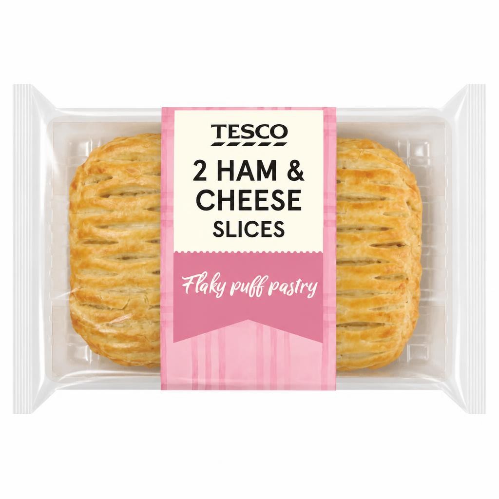 Tesco 2 Ham & Cheese Slices 300g