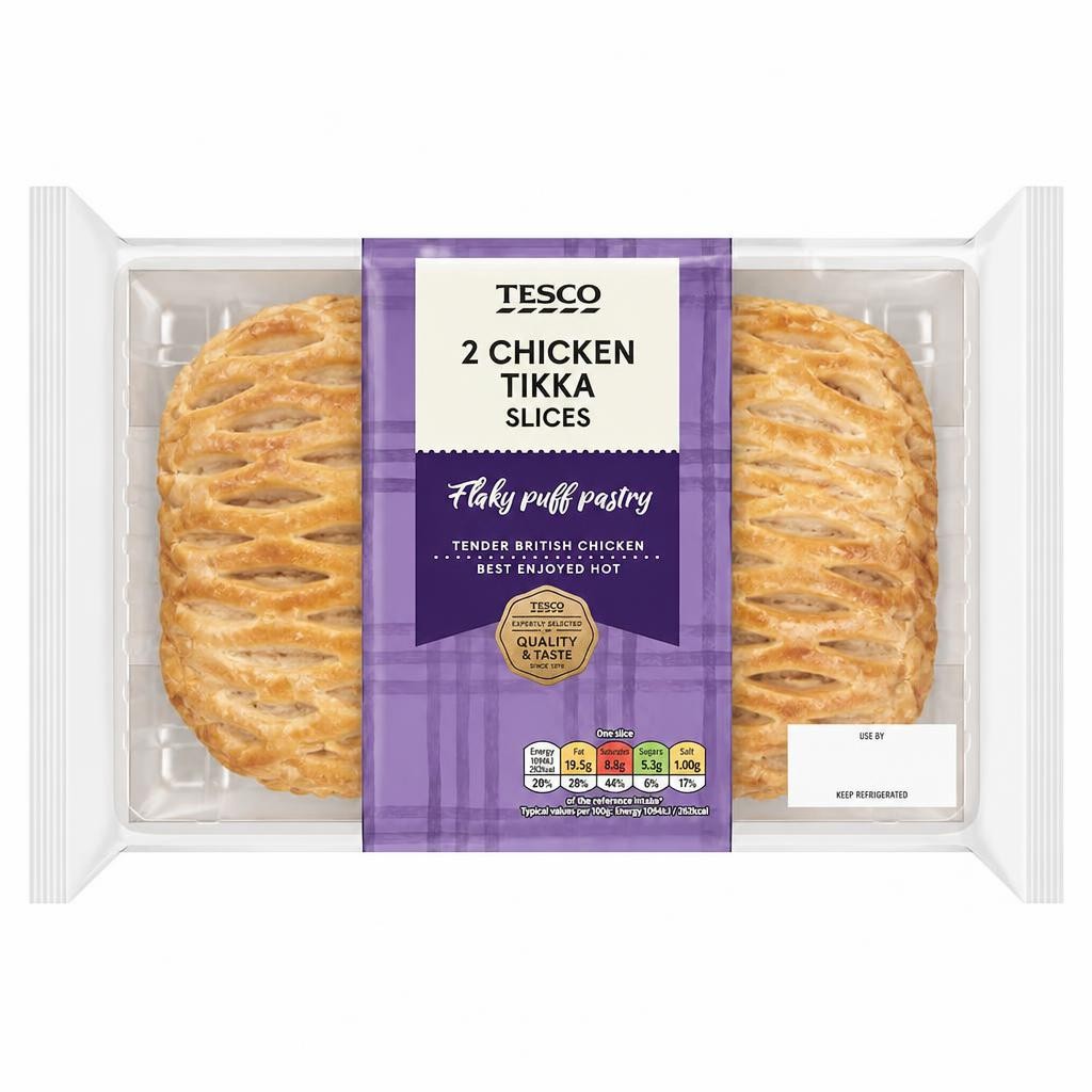 Tesco 2 Chicken Tikka Slices 300g