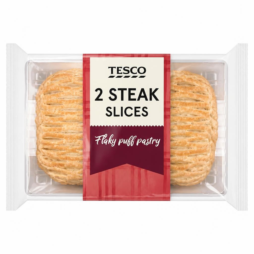 Tesco 2 Steak Slice 300g