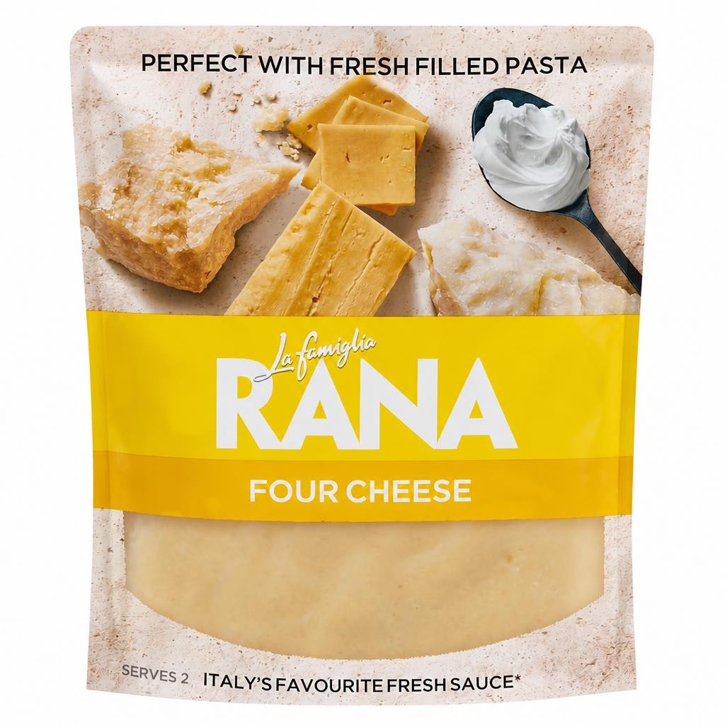 La Famiglia Rana Four Cheese Fresh Sauce 200g