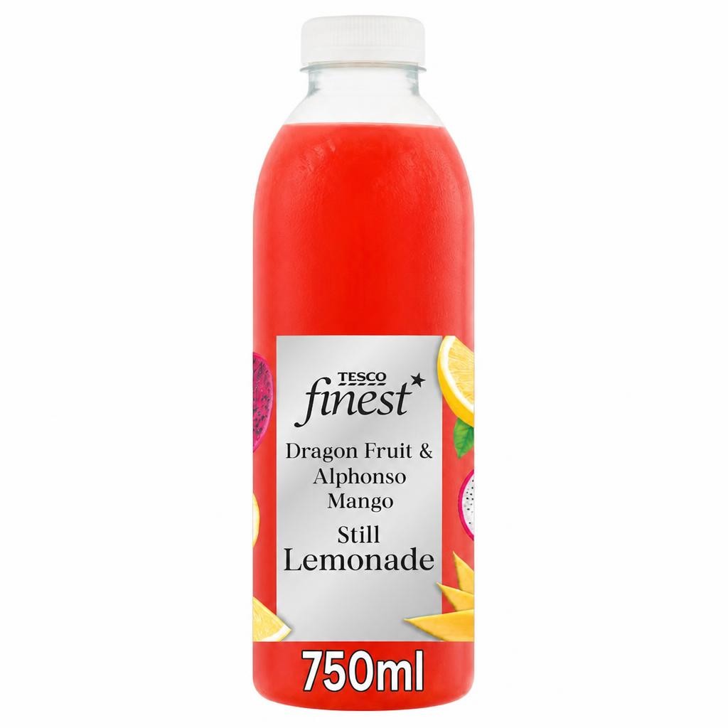 Tesco Finest Dragon fruit & Alphonso Mango Lemonade 750ml