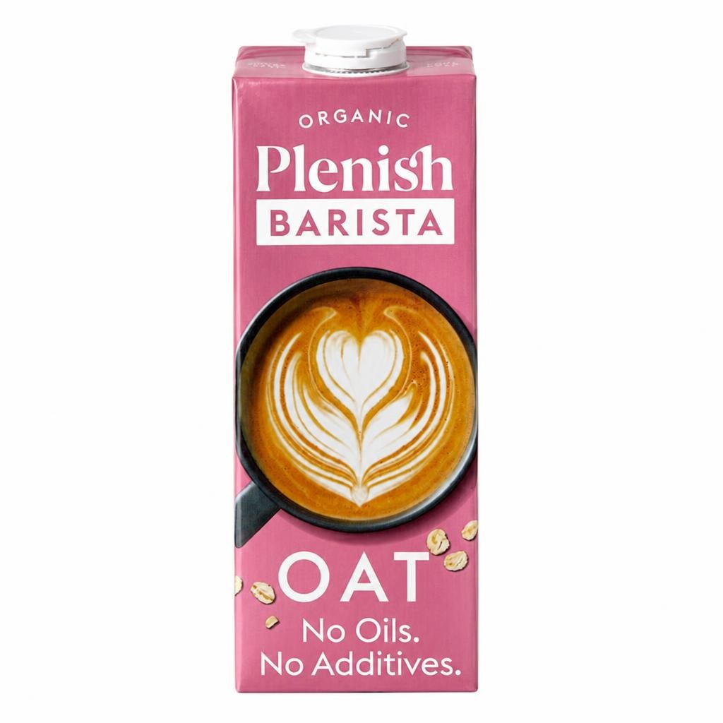 Plenish Organic Barista Gluten Free Oat Drink 1L
