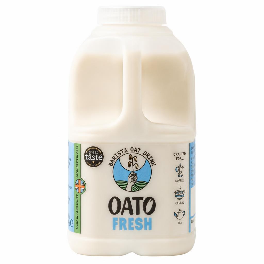 Oato Barista Whole Fresh Oat Drink 568ml