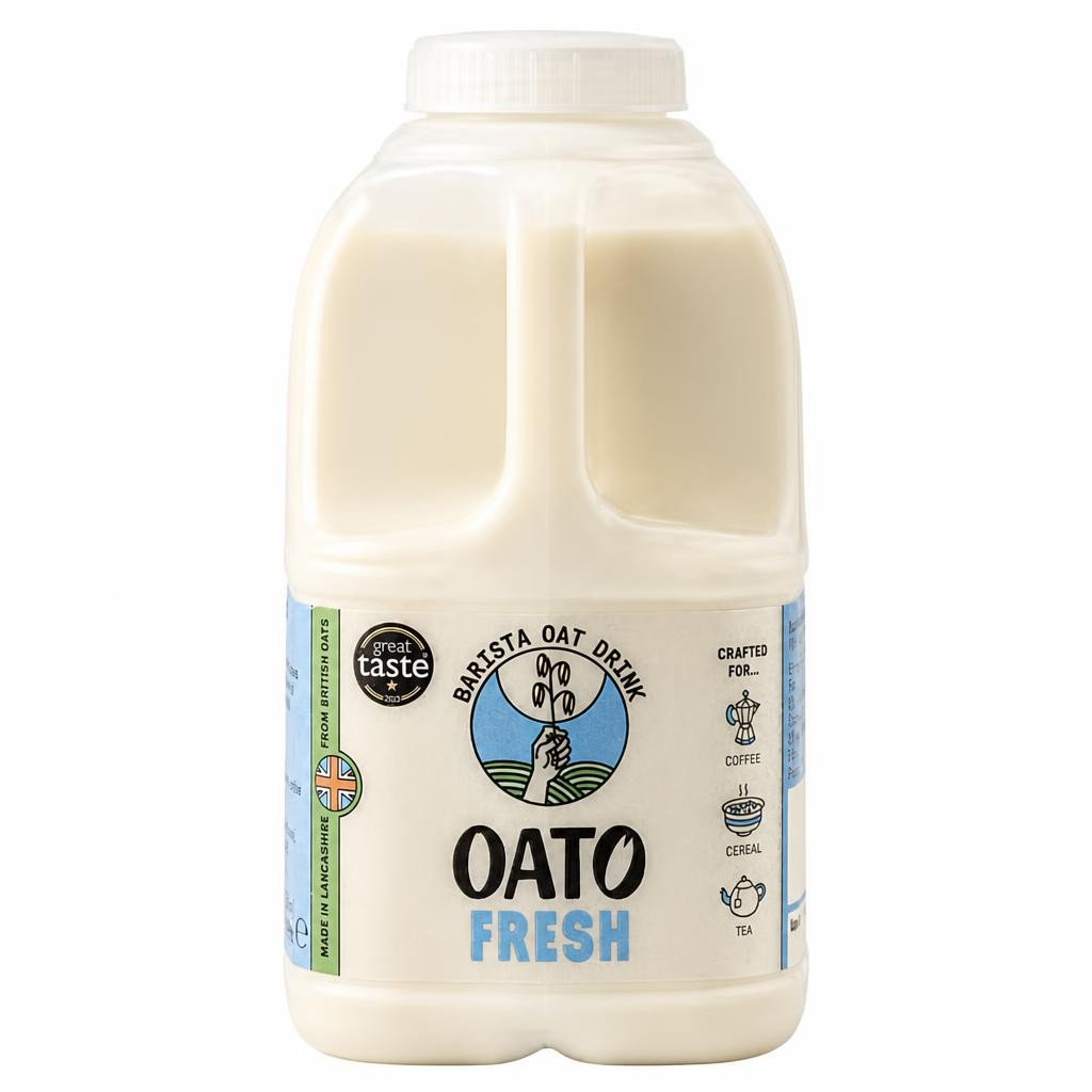 Oato Barista Whole Fresh Oat Drink 568ml