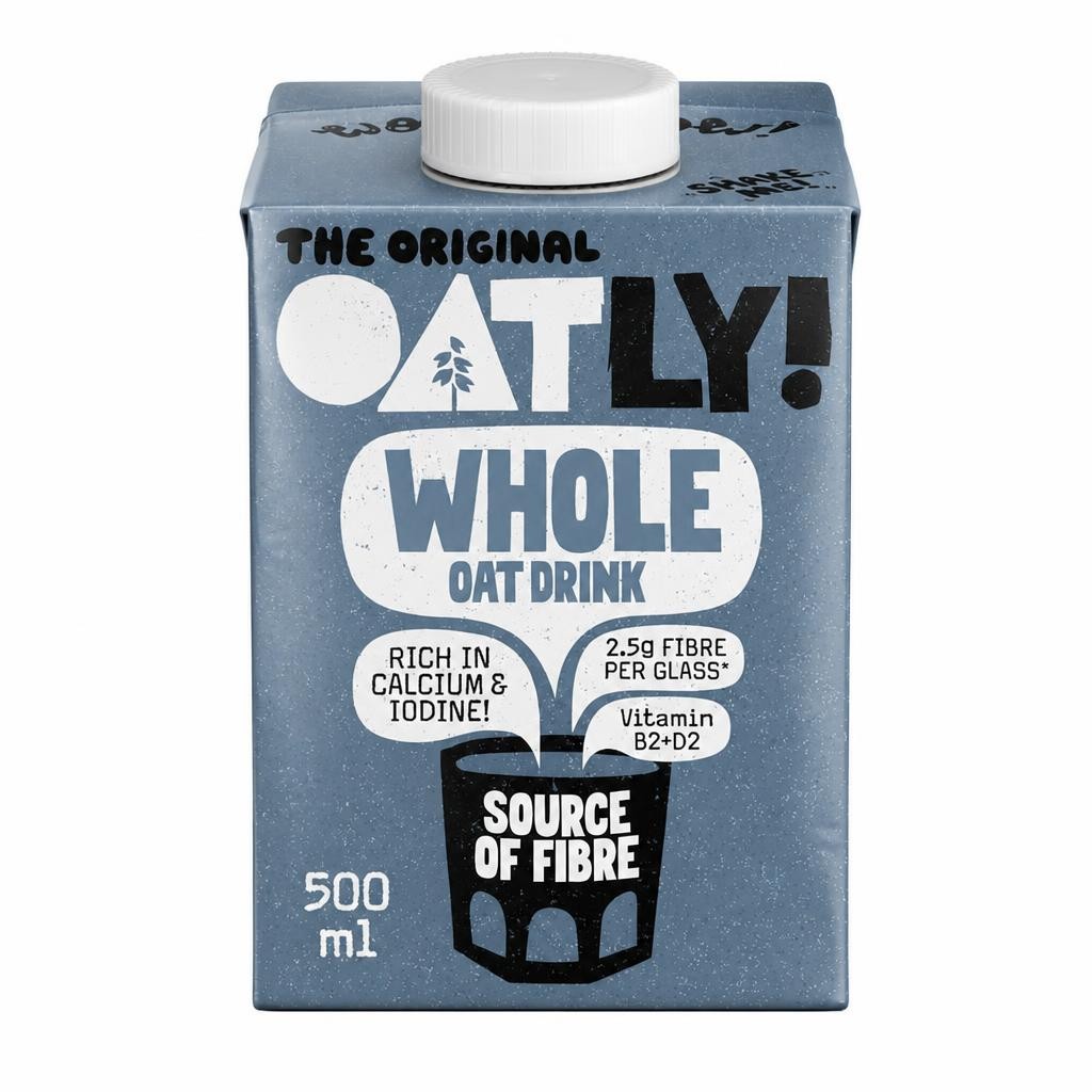 Oatly Whole Oat Drink 500ml