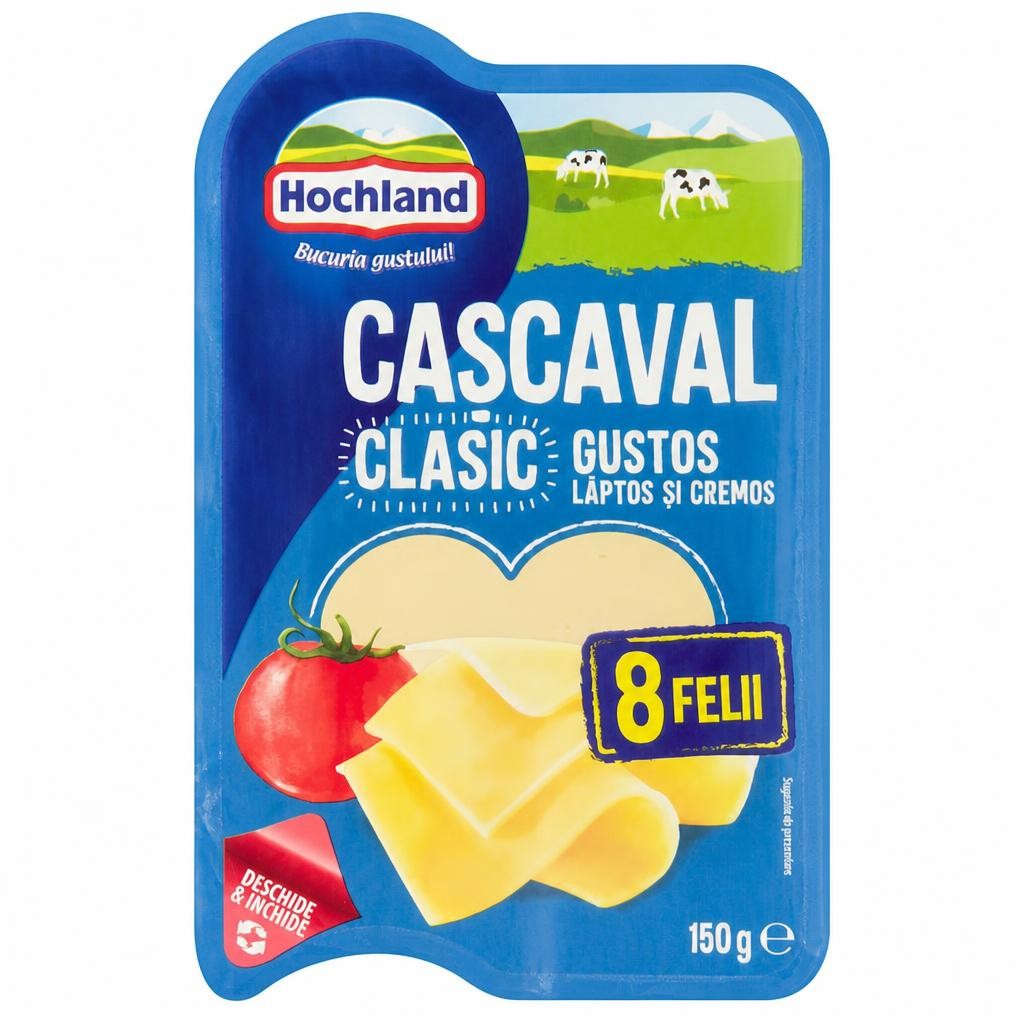 Hochland Cascaval Clasic 8 Slices 150g