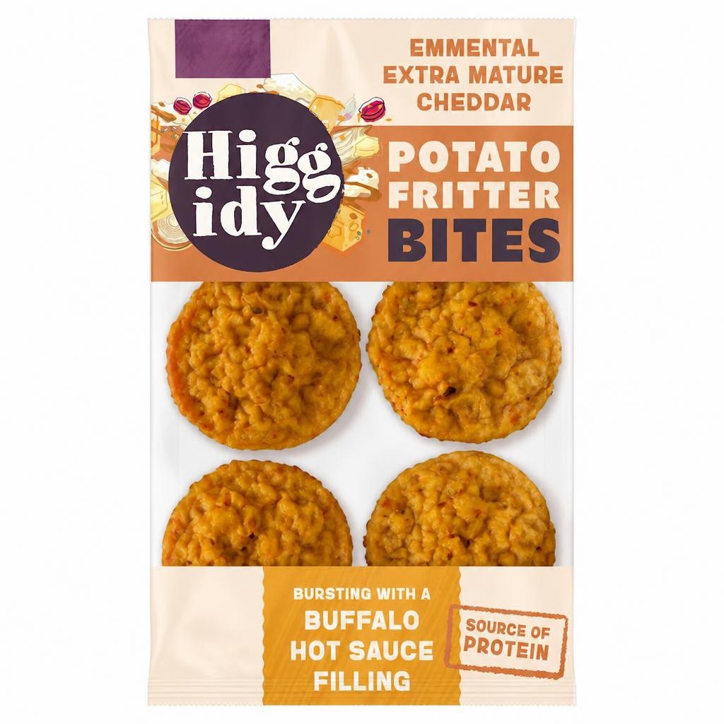 Higgidy Emmental & Extra Mature Potato Frittata Bites with Buffalo Sauce 130g