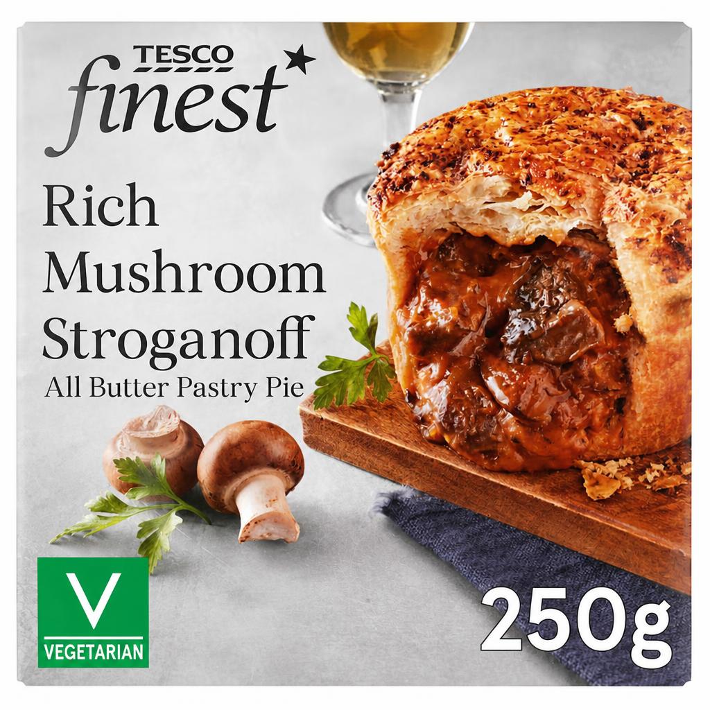 Tesco Finest Rich Mushroom Stroganoff 250g