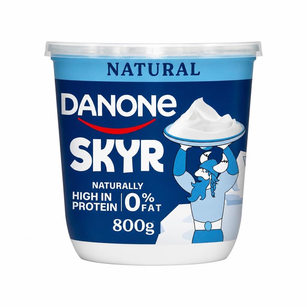 Danone Skyr High Protein 0% Fat Natural Yoghurt 800g