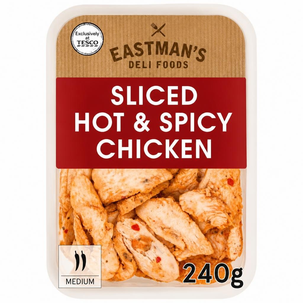 Eastman's Hot & Spicy Sliced Chicken 240G