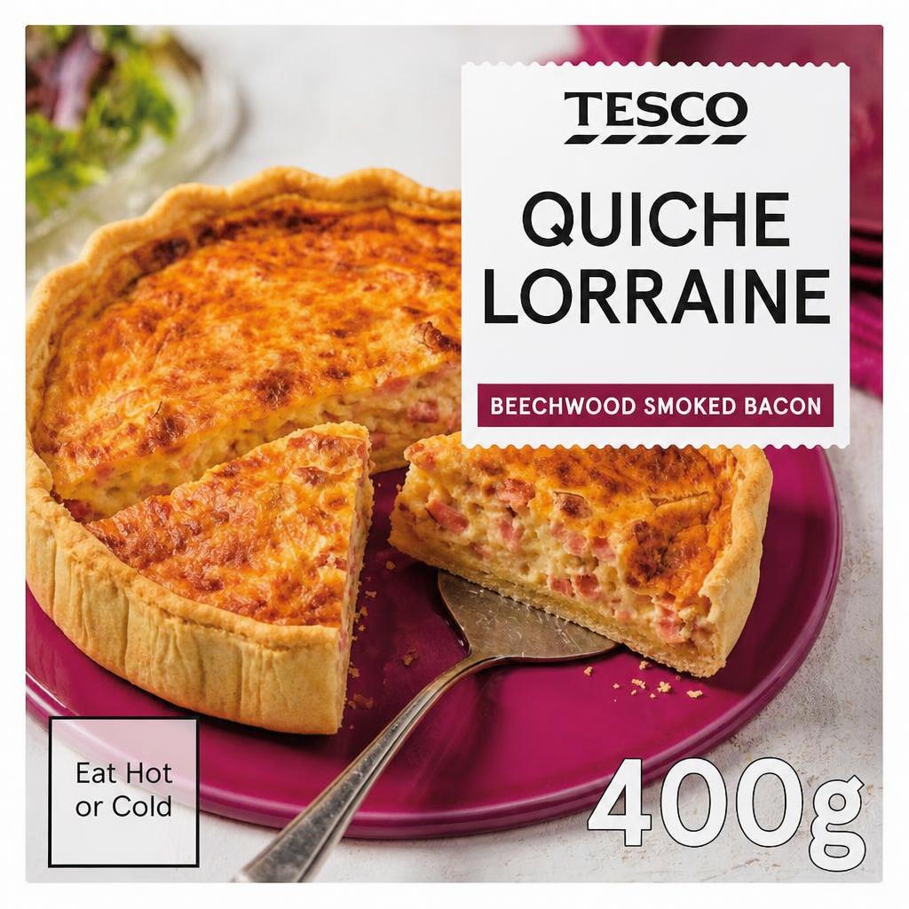 Tesco Quiche-Lorraine 400g