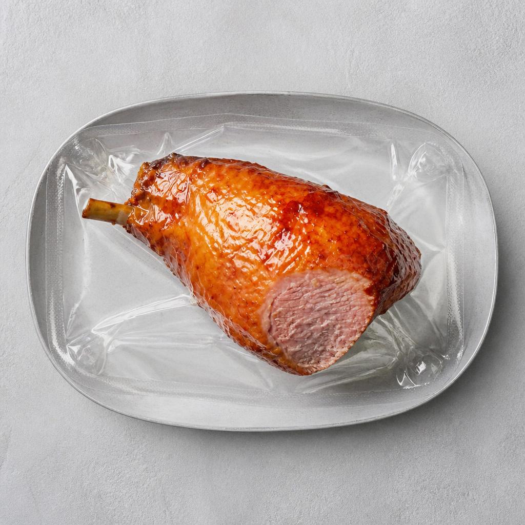 47. Tesco Finest Slow Cooked Bone-in Gammon with a Honey Glaze 1.67kg (Serves 8)