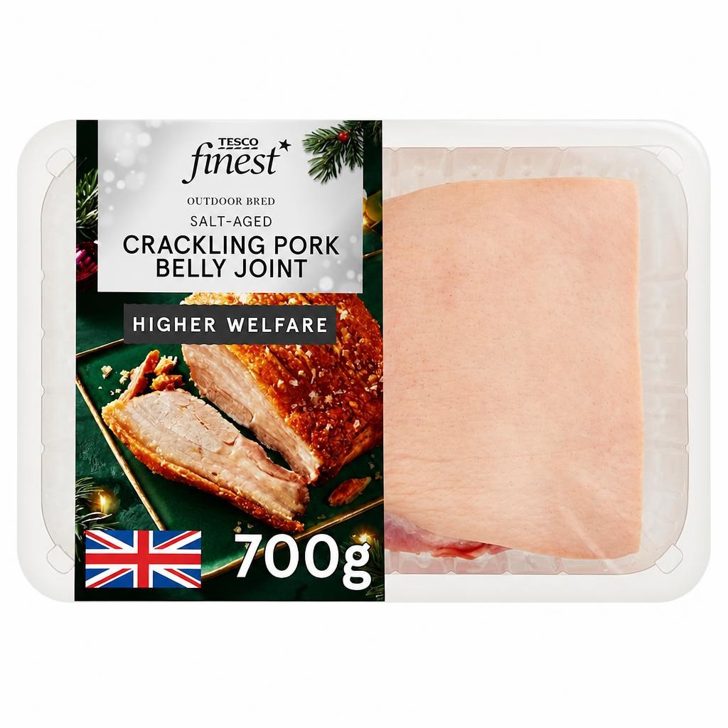 Tesco Finest Salt Aged Belly Joint 700g