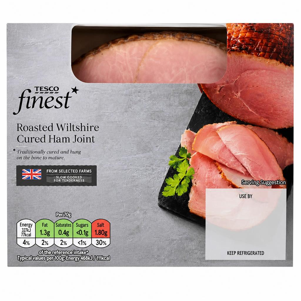 Tesco Finest Wiltshire Ham Joint 425g-575g