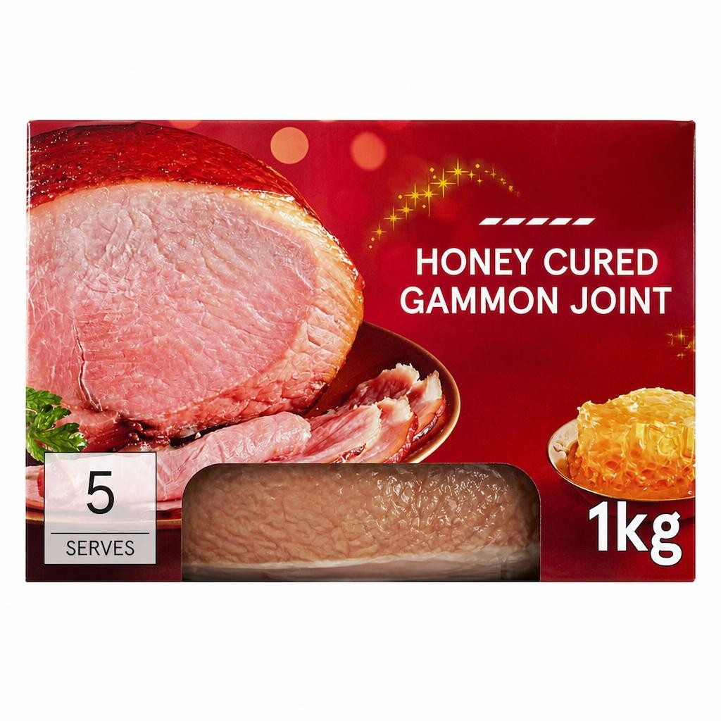 TESCO HONEY CURE GAMMON JOINT 1KG