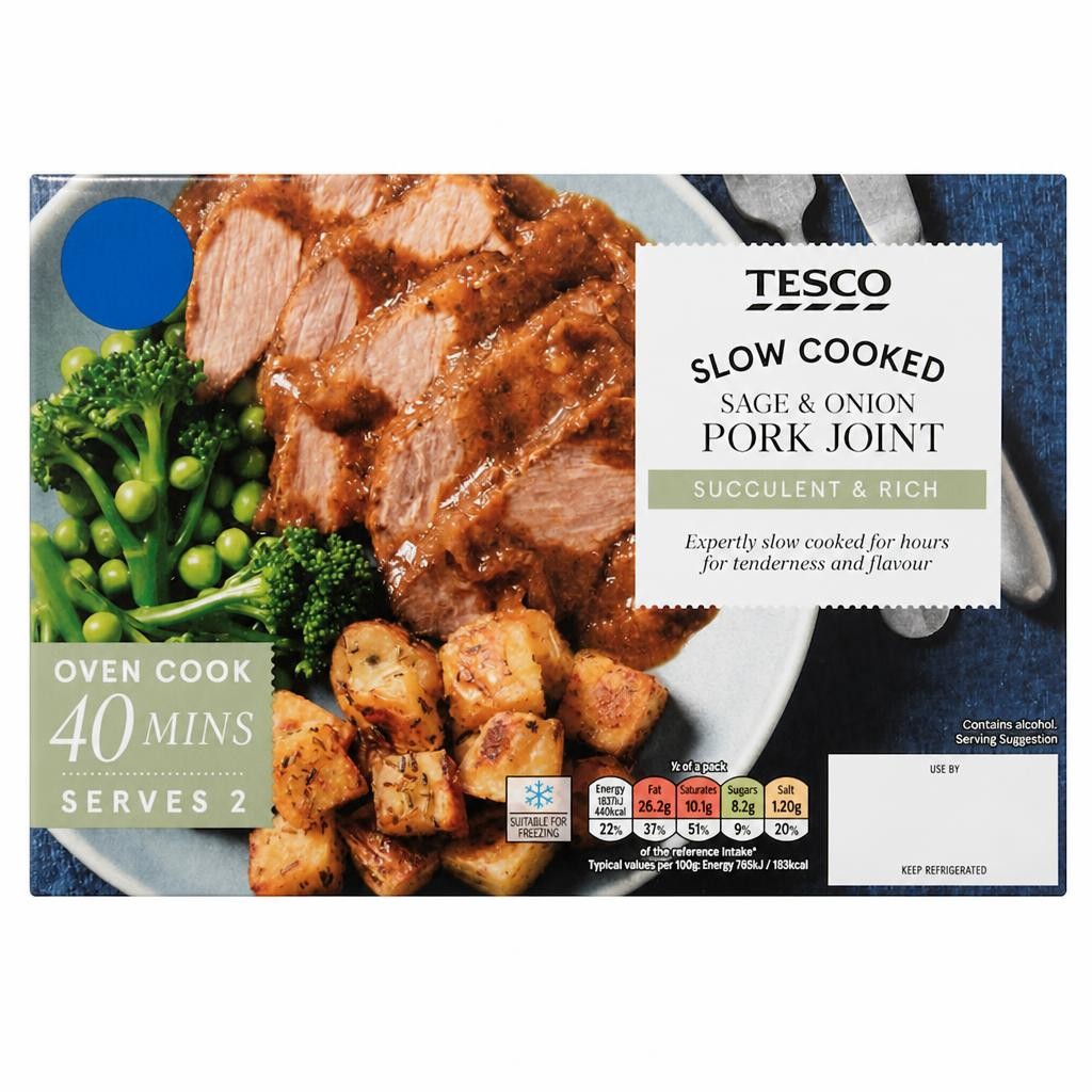 Tesco Slow Cooked Roast Pork Joint 480g