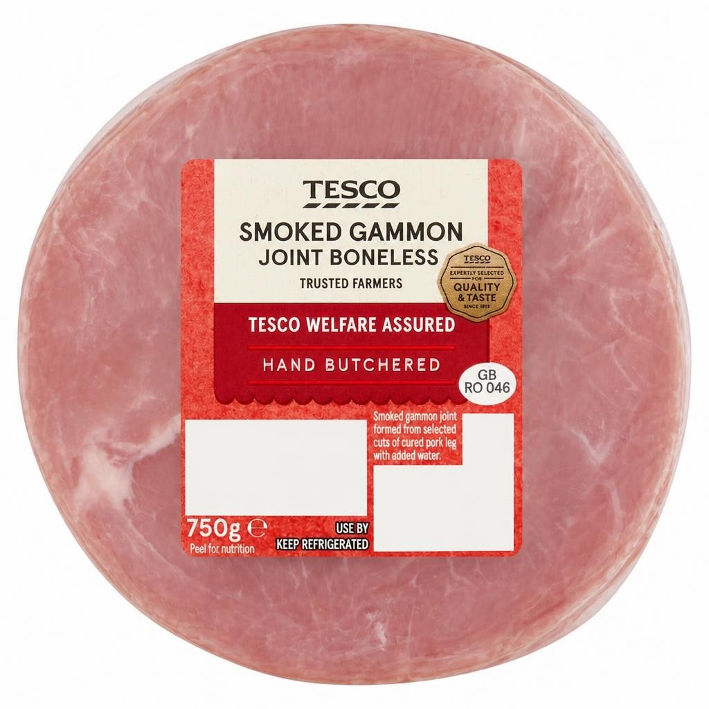 Tesco Smoked Gammon Joint 750g