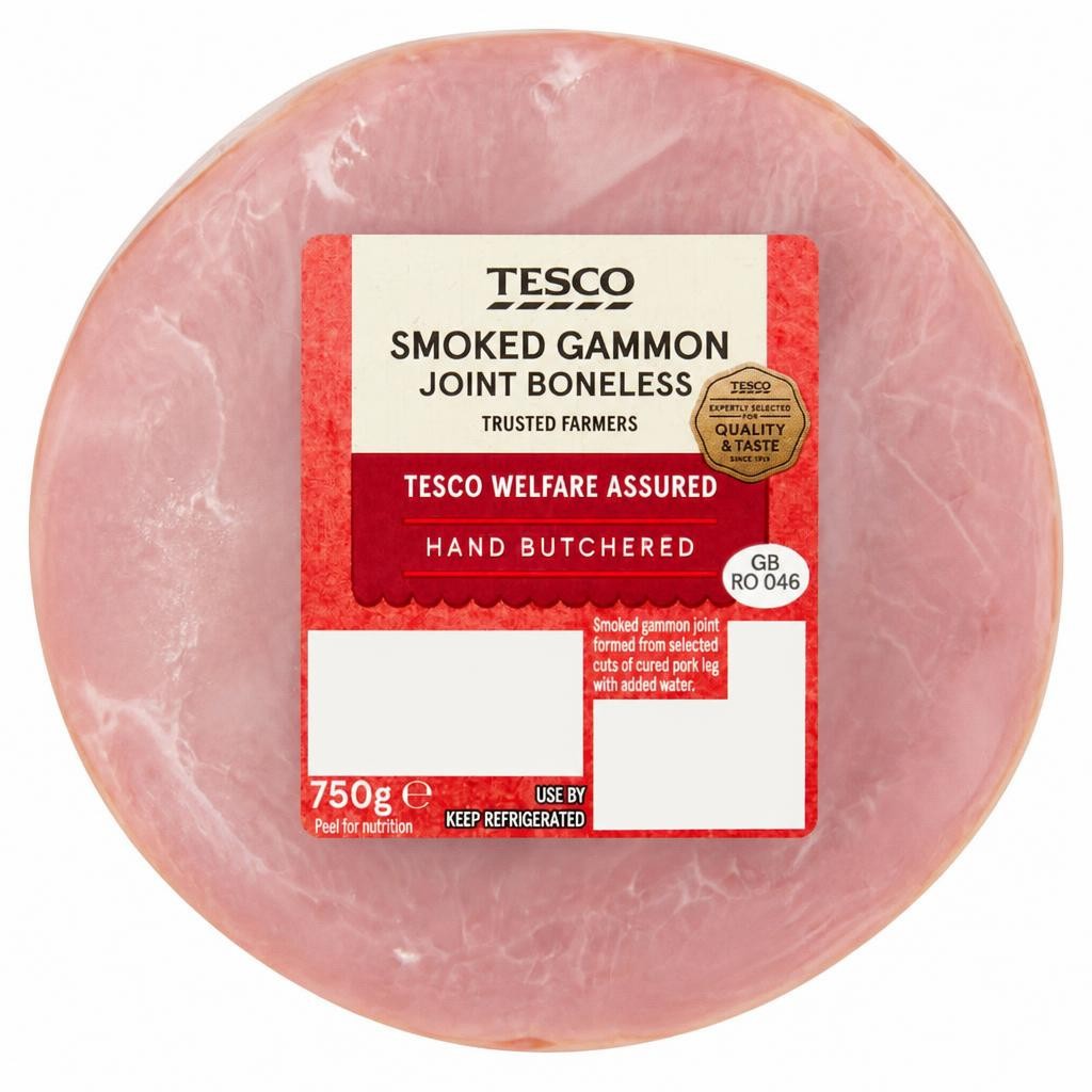 Tesco Smoked Gammon Joint 750g