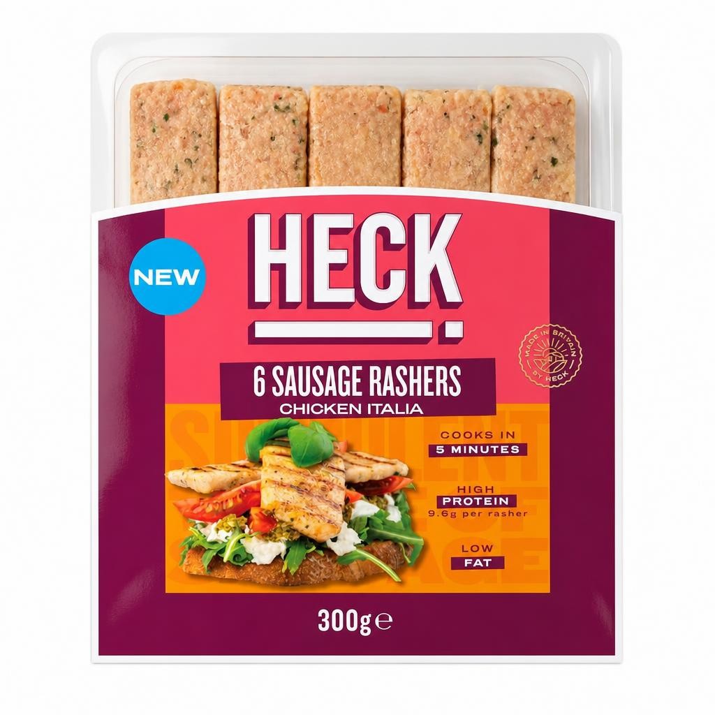 HECK Chicken Italia Sausage Rashers 300g