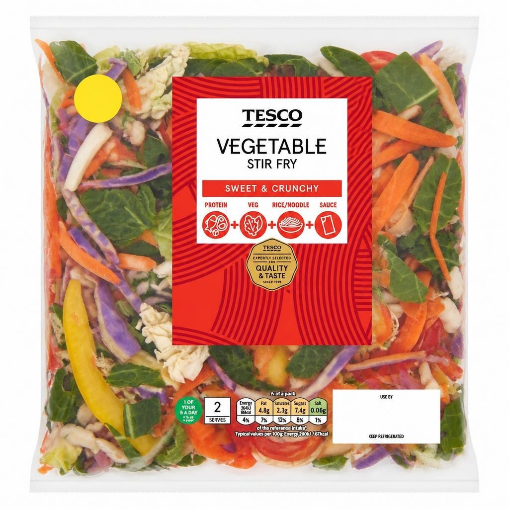 Tesco Vegetable Stir Fry 320g